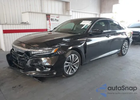 2018 Honda Accord Hybrid Touring z USA, uszkodzony, nr VIN 1HGCV3F97JA006705